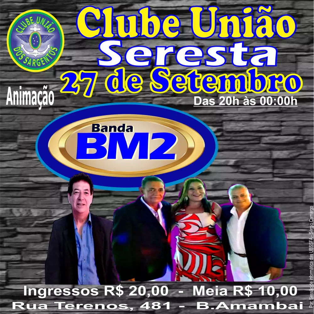 Seresta do Clube União 27/09/2023